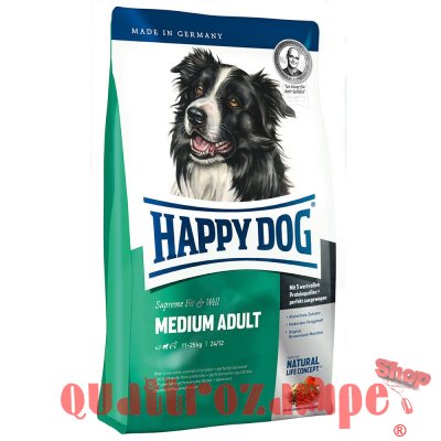 Happy Dog Supreme Fit & Well Medium Adult 12,5 kg Per Cani