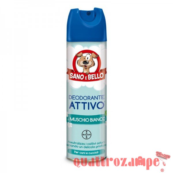 Bayer Deodorante Deolett Al Talco Spray 200 ml Sano e Bello
