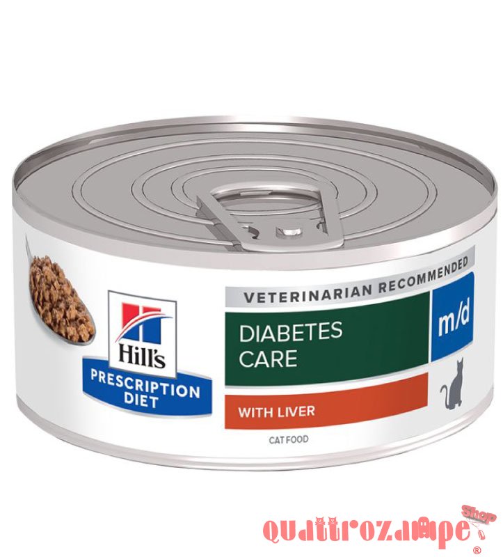Hill's Prescription Diet M/D Diabetes Care 156 gr Scatoletta per Gatti
