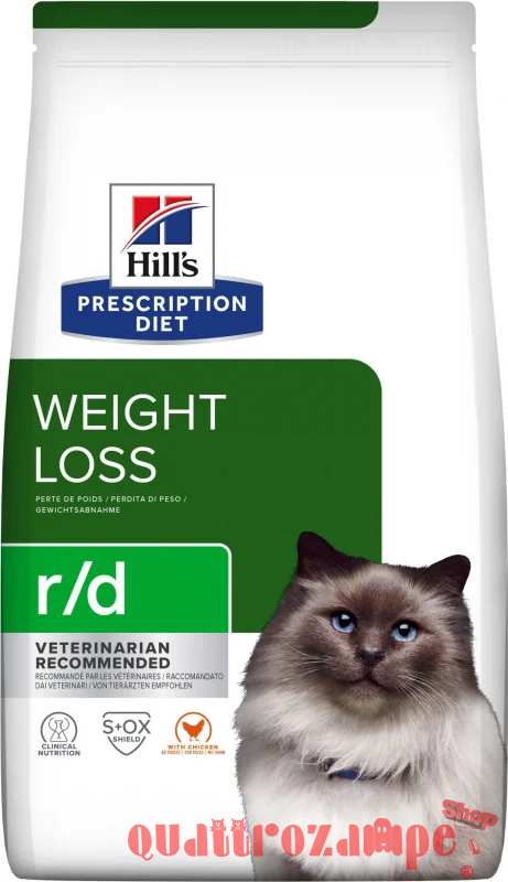 Hill's Prescription Diet R/D Weight Reduction Secco Gatto