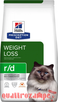 Hill's Prescription Diet R/D Weight Reduction Secco Gatto