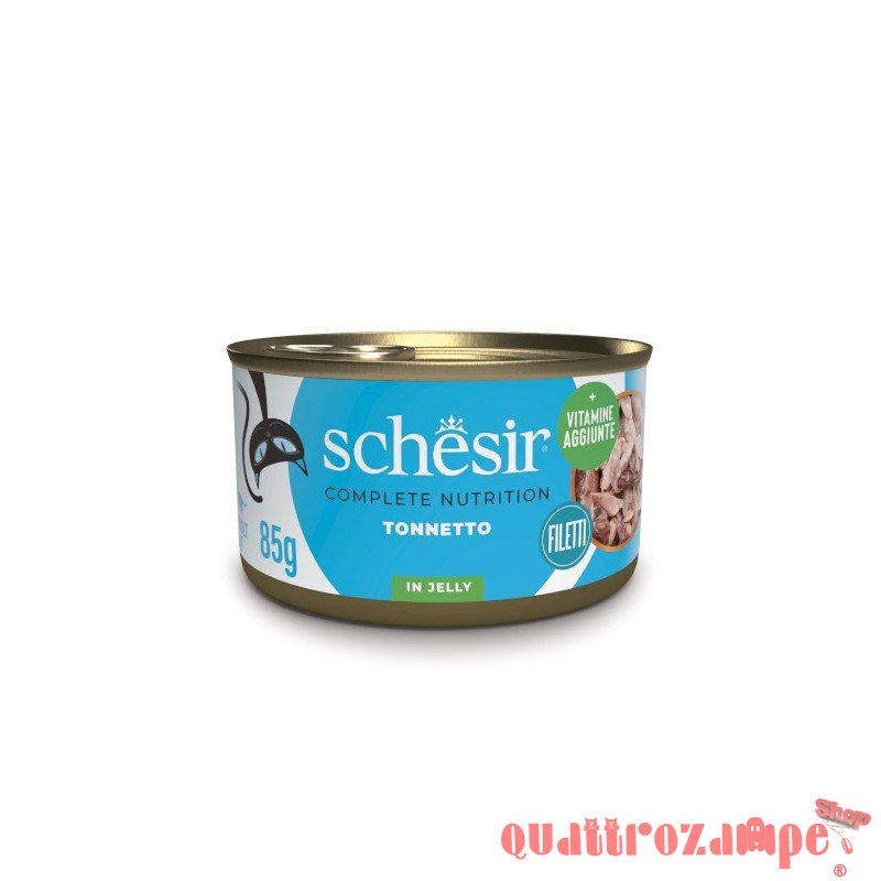 Schesir Complete Tonnetto 85 gr Jelly Scatoletta Umido Per Gatti