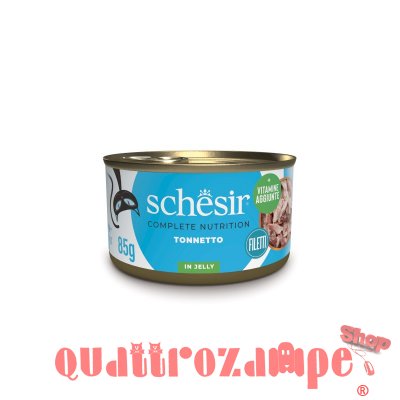 Schesir Complete Tonnetto 85 gr Jelly Scatoletta Umido Per Gatti