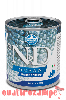 Farmina N/D Umido Ocean Dog Adult Aringa e Gamberi