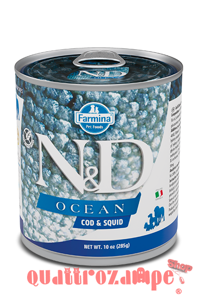 Farmina N/D Umido Ocean Dog Adult Merluzzo e Calamari