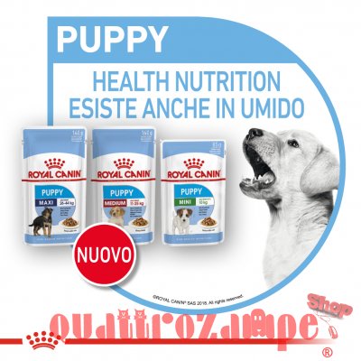 Royal Canin Mini Puppy 85 Gr Busta In Salsa Umido Per Cane