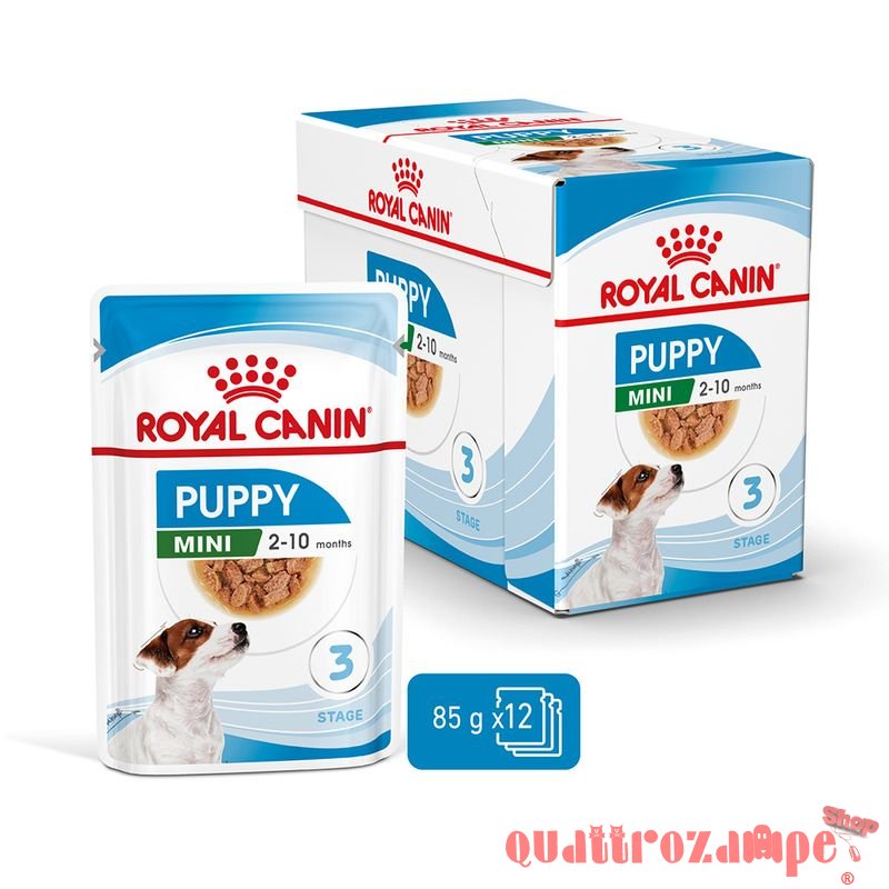 Royal Canin Mini Puppy 85 Gr Busta In Salsa Umido Per Cane