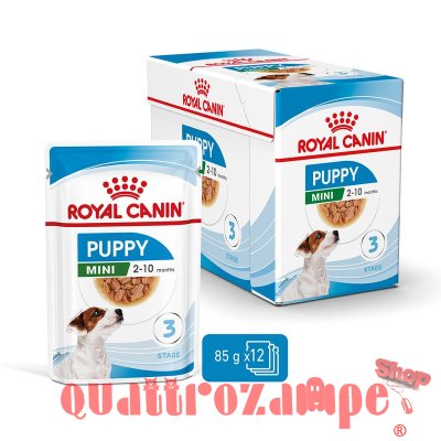 Royal Canin Mini Puppy 85 Gr Busta In Salsa Umido Per Cane