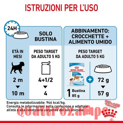 Royal Canin Mini Puppy 85 Gr Busta In Salsa Umido Per Cane