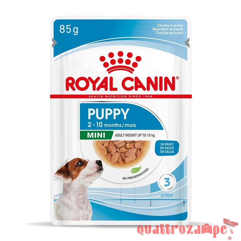 Royal Canin Mini Puppy 85 Gr Busta In Salsa Umido Per Cane