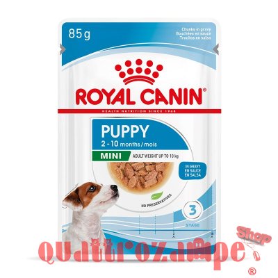 Royal Canin Mini Puppy 85 Gr Busta In Salsa Umido Per Cane