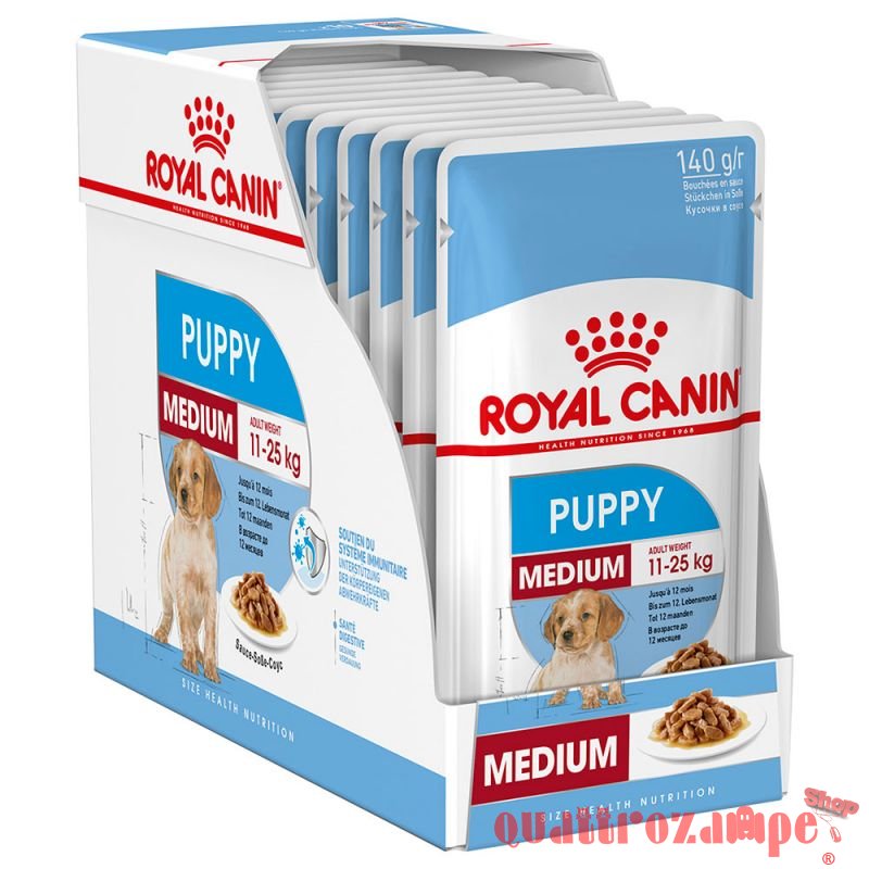 Royal Canin Medium Puppy 140 Gr Busta In Salsa Umido Per Cane