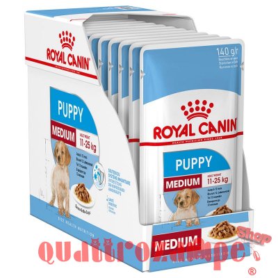 Royal Canin Medium Puppy 140 Gr Busta In Salsa Umido Per Cane