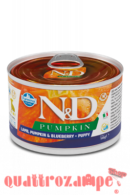 Farmina N/D Umido Pumpkin Dog Puppy Agnello e Mirtillo
