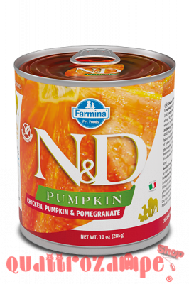 Farmina N/D Umido Pumpkin Dog Adult Pollo e Melograno