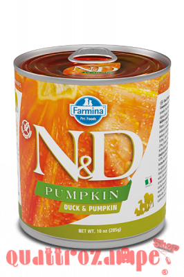 Farmina N/D Umido Pumpkin Dog Adult Anatra e Zucca