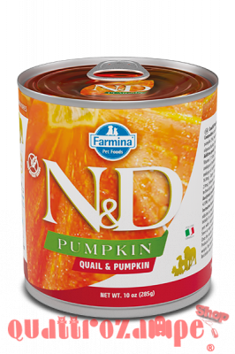 Farmina N/D Umido Pumpkin Dog Adult Quaglia e Zucca