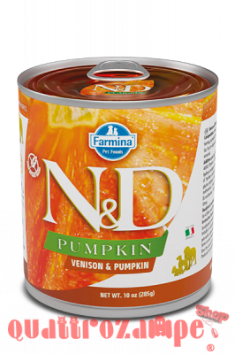 Farmina N/D Umido Pumpkin Dog Adult Cervo e Zucca