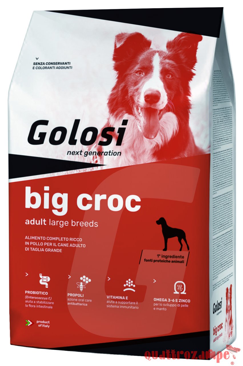 Zodiaco Golosi Big Croc Maxi Pollo 12 kg Per Cani