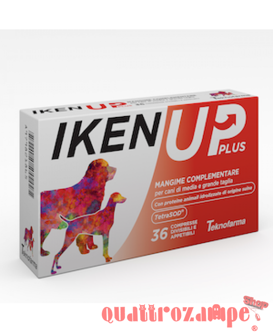 Teknofarma Iken Up Plus 36 Compresse Medio Grande Cani