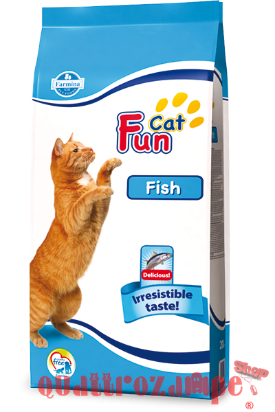 Farmina Fun Cat Fish 20 kg Pesce Alimento Completo per Gatti
