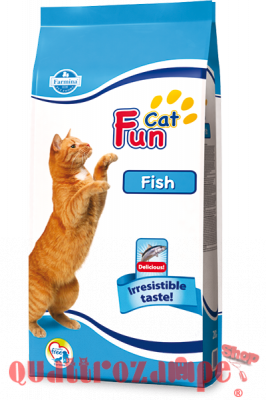 Farmina Fun Cat Fish 20 kg Pesce Alimento Completo per Gatti