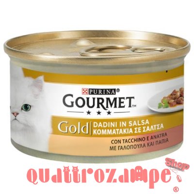 Gourmet gold dadini in Salsa 85 gr