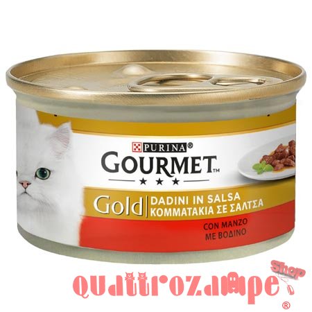 Gourmet gold dadini in Salsa 85 gr