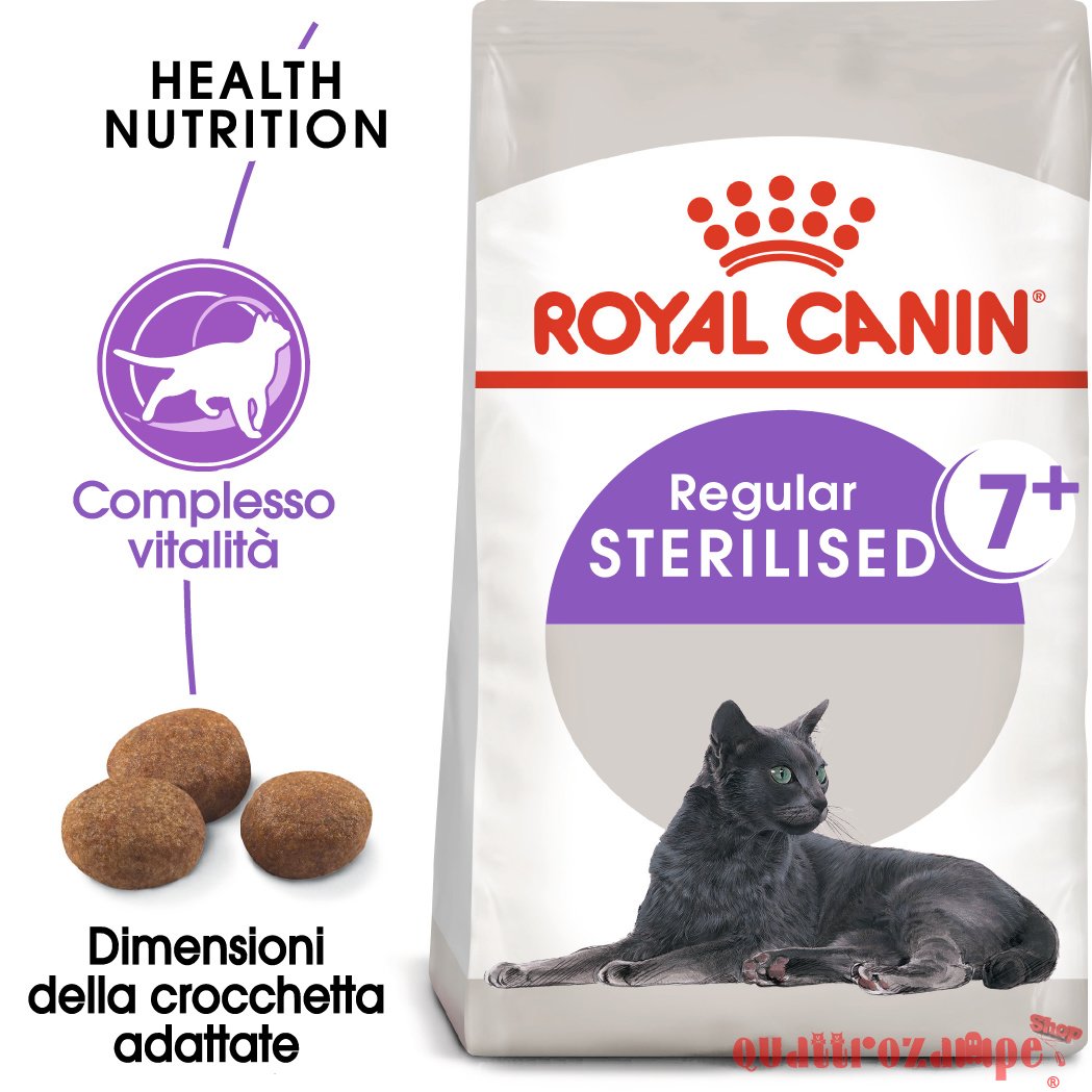 Royal Canin Sterilised 7+ Cibo Per Gatto Sterilizzato