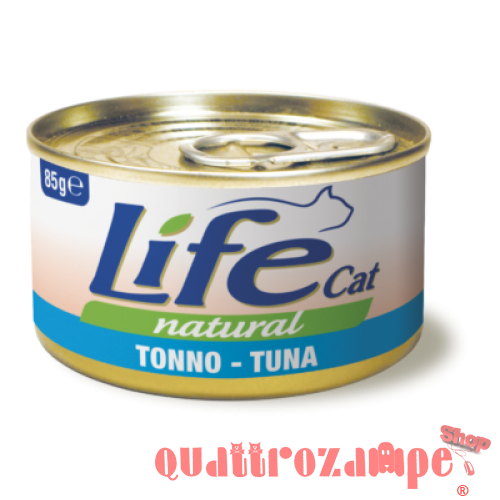 Life Cat Natural Tonno 85 gr Scatoletta Gatti