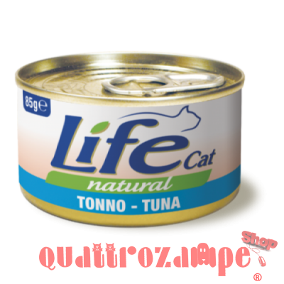 Life Cat Natural Tonno 85 gr Scatoletta Gatti