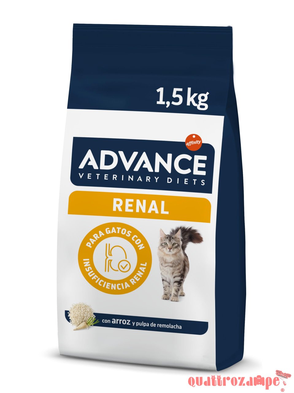 Advance Veterinary Diets Renal 1,5 kg Crocchette Per Gatto