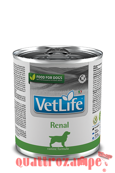 Farmina Vet Life Renal 300 gr Barattolo Umido Per Cani