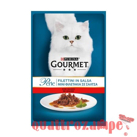 Gourmet perle 85 gr Bustina Umido Per Gatti