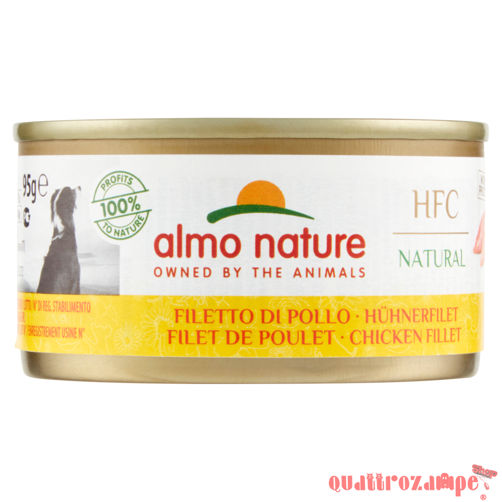 Almo Nature HFC Natural Filetto Di Pollo Umido 95 gr Cane