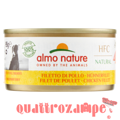 Almo Nature HFC Natural Filetto Di Pollo Umido 95 gr Cane