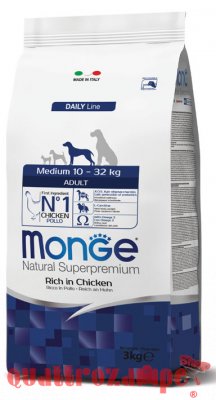 Monge Superpremium Medium Adult Cane Pollo