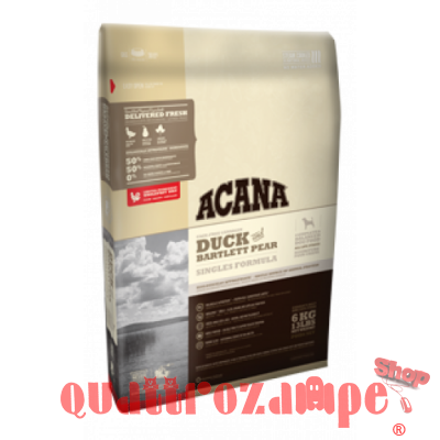 Acana Dog Duck Pear MonoProteico Anatra e Pera Per Cane