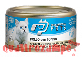 Professional pets 70 gr Pollo e tonno