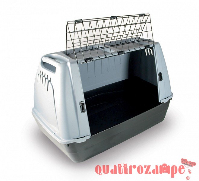 Trasporto Auto Per Cani Mod Bracco 80 70x43x51h Gabbia Per Auto