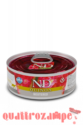 Farmina N&D Quinoa 80 gr Umido Gatto