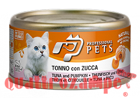 Professional pets 70 gr Tonno e zucca