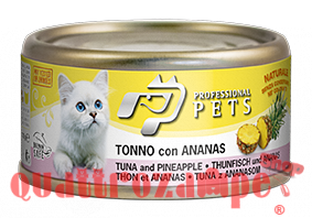 Professional pets 70 gr Tonno e ananas
