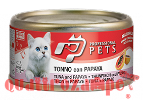 Professional pets 70 gr Tonno e papaya