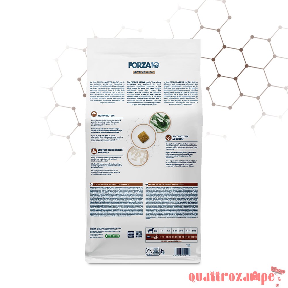 Forza 10 Intestinal Colon Fase 2 Crocchette Per Cani