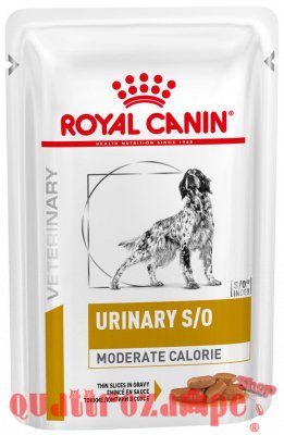 Royal Canin Veterinary Diet Urinary Moderate Calorie 100 gr Busta Umido Cane