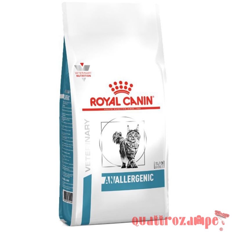 Royal Canin Veterinary Diet Anallergenic 2 kg Per Gatto