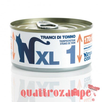 Natural Code XL 01 Tranci di Tonno 170 gr Per Gatti