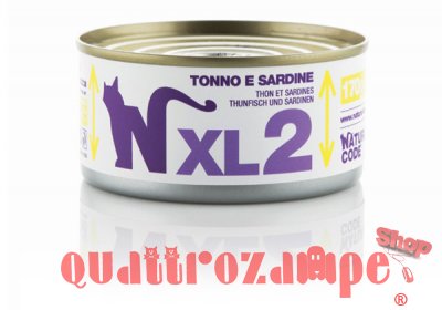 Natural Code XL 02 Tonno e Sardine 170 gr Per Gatti
