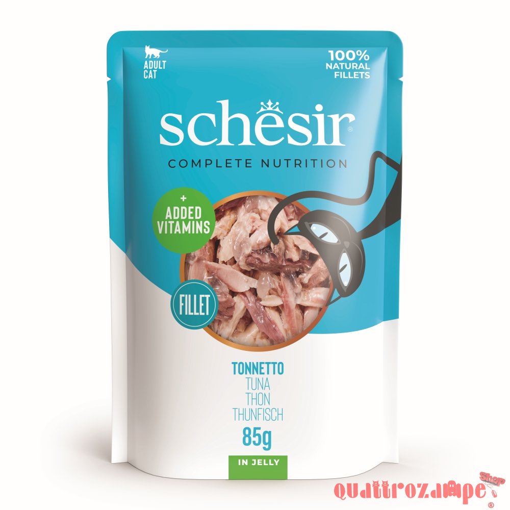 Schesir Complete Tonnetto 85 gr Jelly Bustina Umido Per Gatti